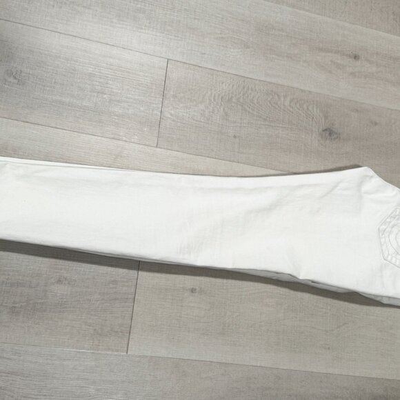 True Religion White Stretch Denim Size 29 - Picture 4 of 5